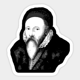 John Dee Enochian Occult Occultist Magick Sticker